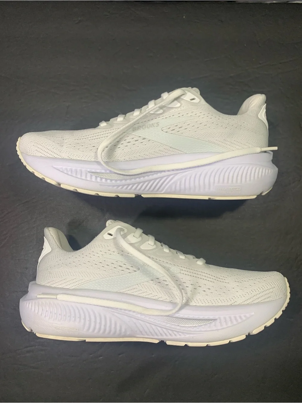 Brooks Ghost 17 Women’s White Running Walking Sneakers Shoe Size- 7 - Picture 6 of 11